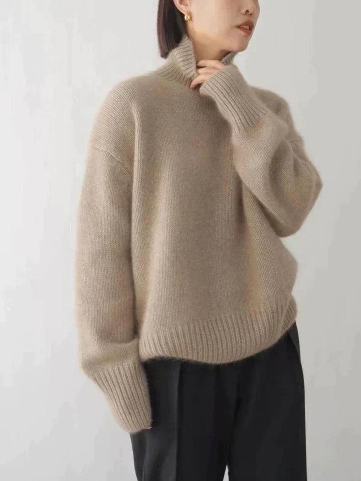 Aubrey | Cashmere Turtleneck Sweater