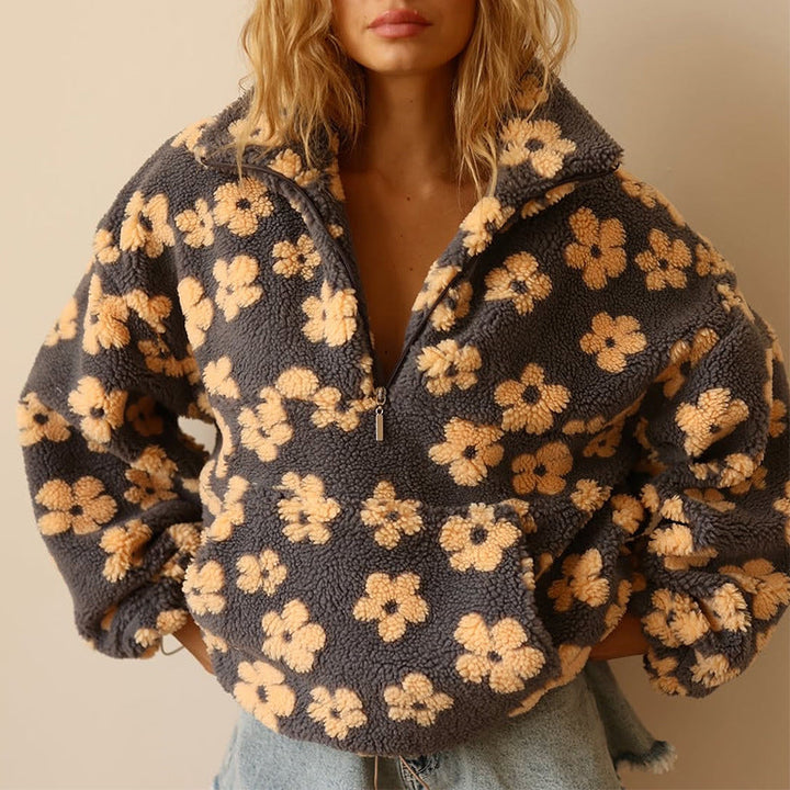 Olivia | Cozy Fleece Sweater