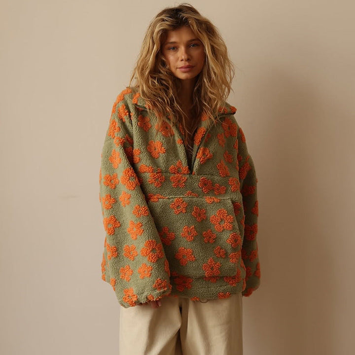Olivia | Cozy Fleece Sweater
