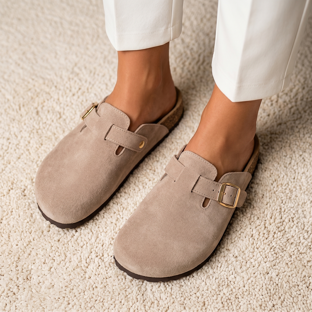 Milou | Comfort Mules, Timeless Elegance
