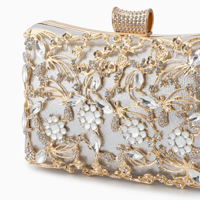 Ellie Evening Clutch | Glamorous Rhinestone Accessory