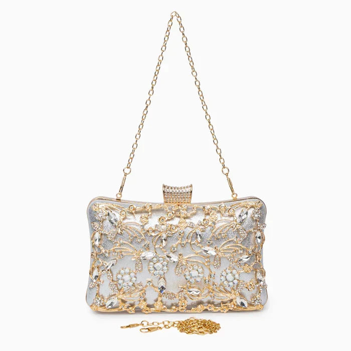 Ellie Evening Clutch | Glamorous Rhinestone Accessory