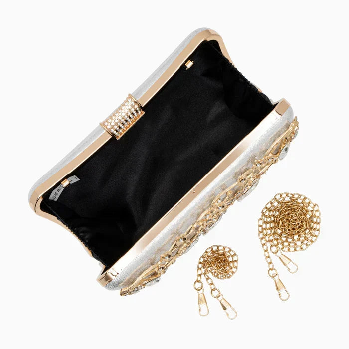 Ellie Evening Clutch | Glamorous Rhinestone Accessory
