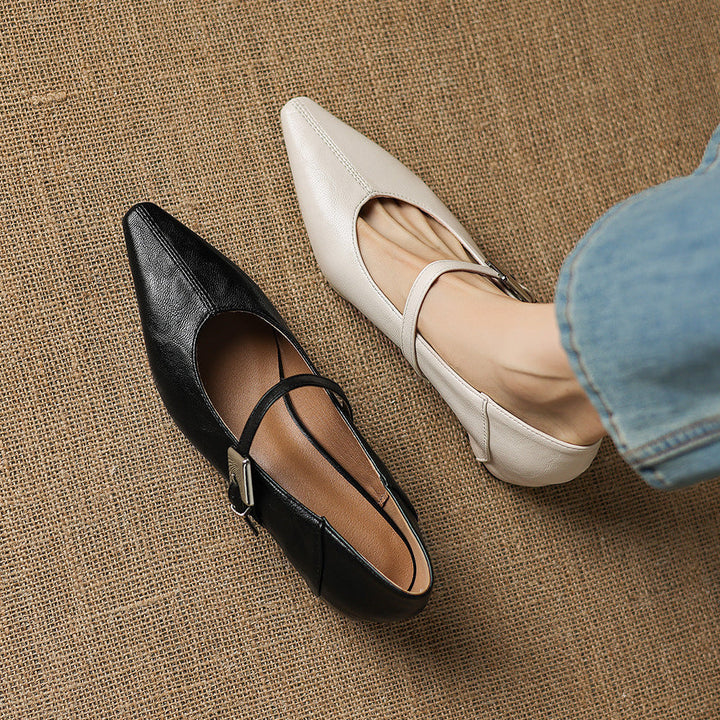 Frances™ | Pointed-Toe Comfort Mary Janes