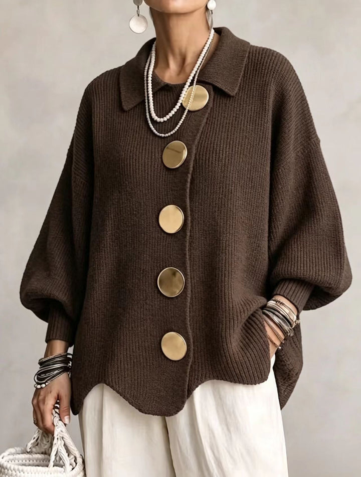 Margot™ | Oversized Button Cardigan