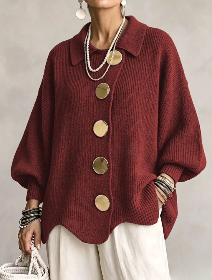 Margot™ | Oversized Button Cardigan