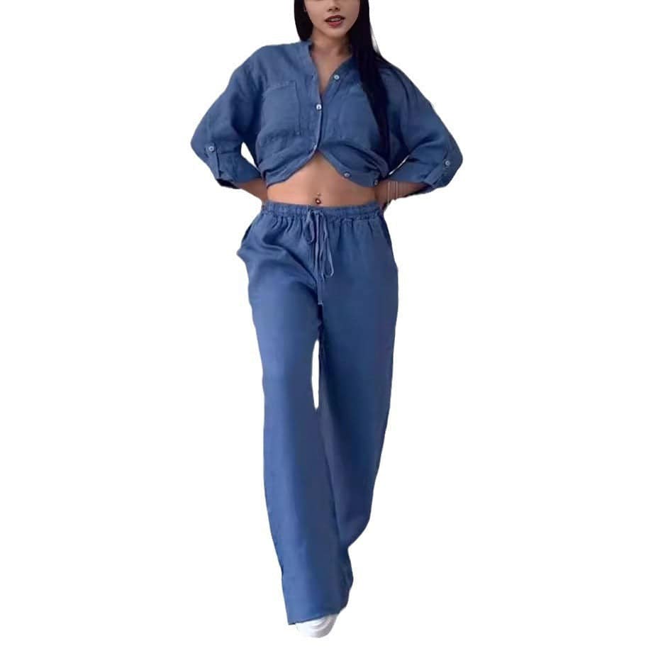 Marline | Casual Linen Ladies' Set