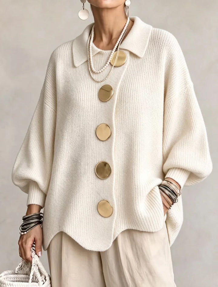 Margot™ | Oversized Button Cardigan