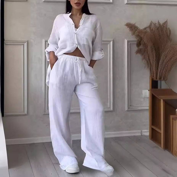 Marline | Casual Linen Ladies' Set