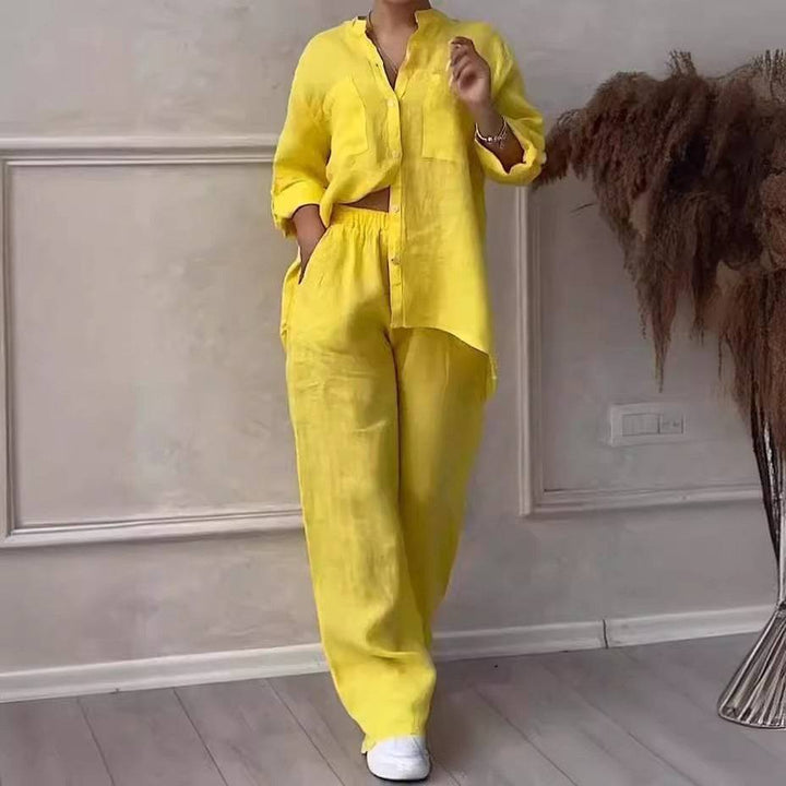Marline | Casual Linen Ladies' Set