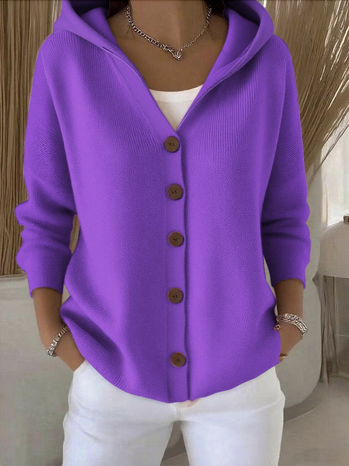 Maisie™ | Hooded Knit Cardigan