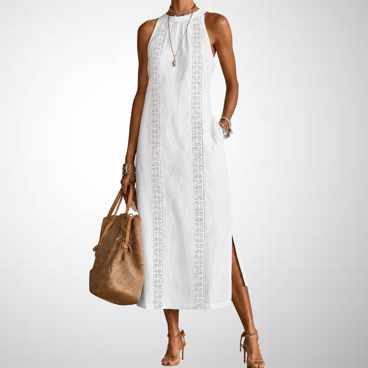 Layla | Linen Midi Dress
