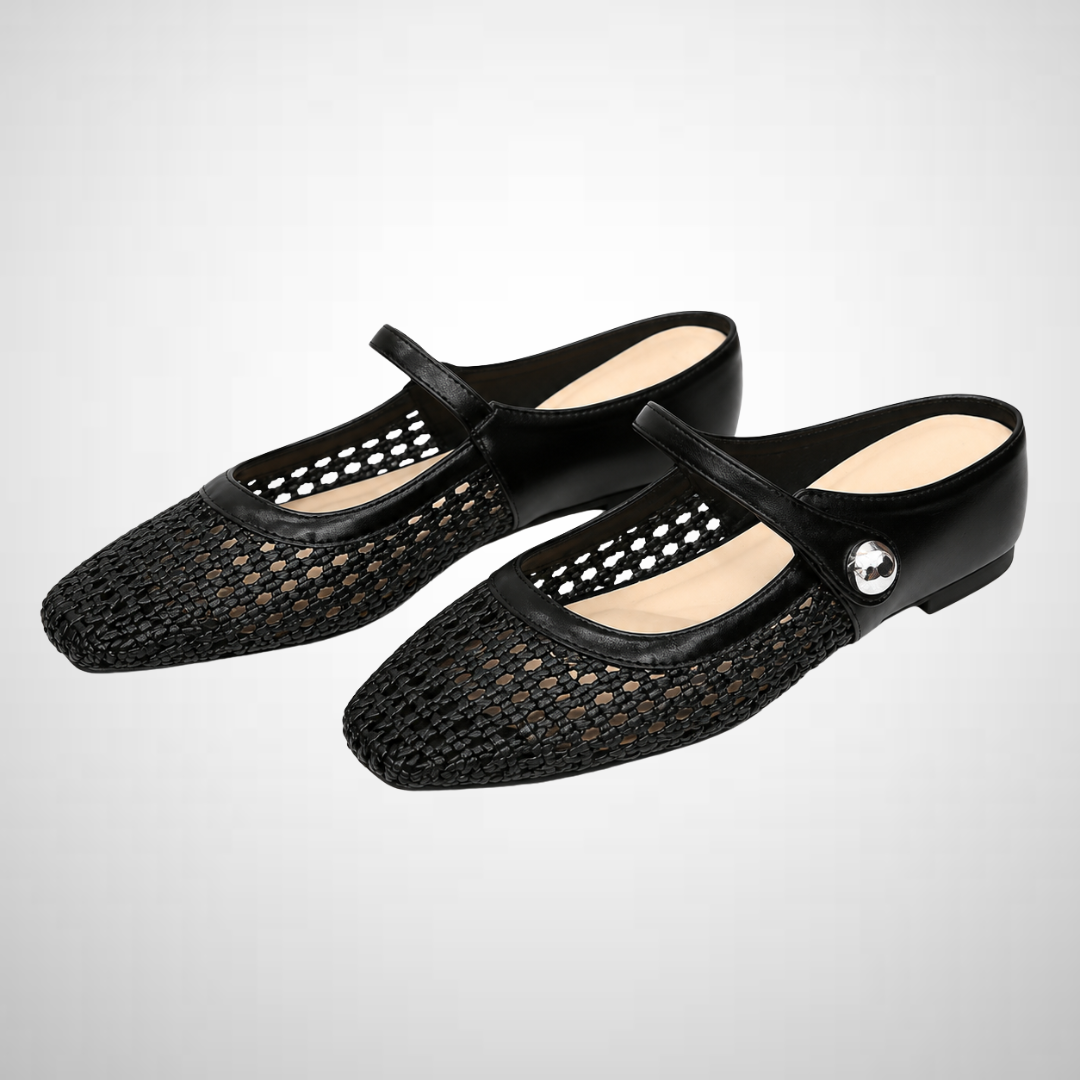 Charlotte™ | Breathable Mary Jane Mules for Everyday Comfort