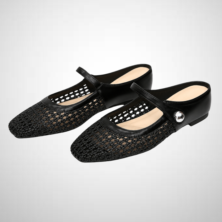 Charlotte™ | Breathable Mary Jane Mules for Everyday Comfort