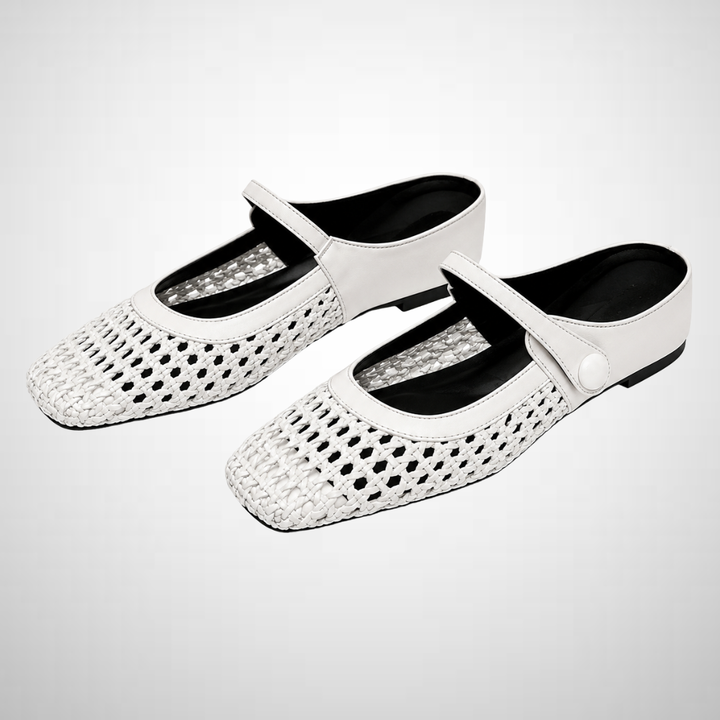 Charlotte™ | Breathable Mary Jane Mules for Everyday Comfort