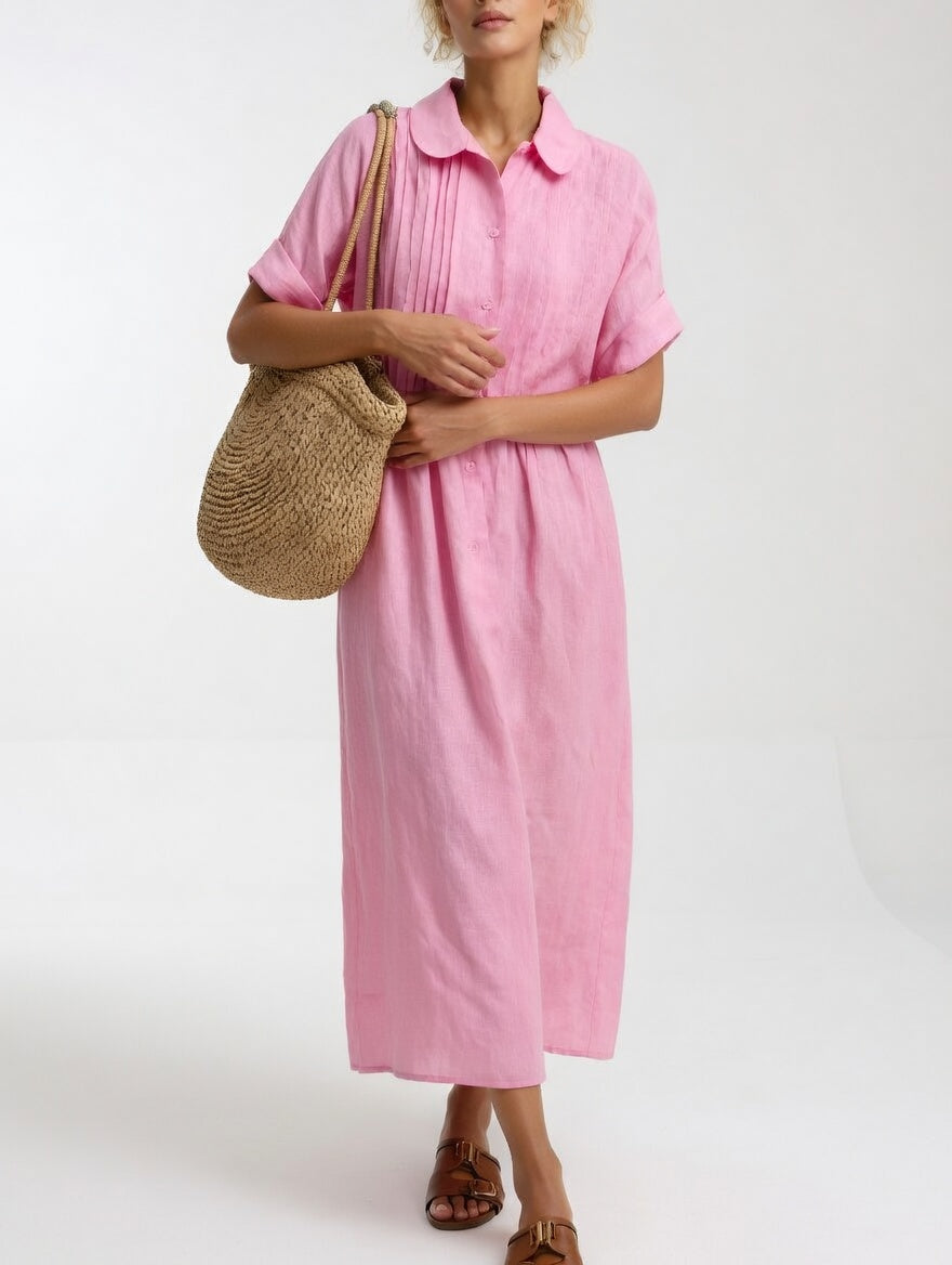 Mallory™ | Effortless Summer Shirt Dress