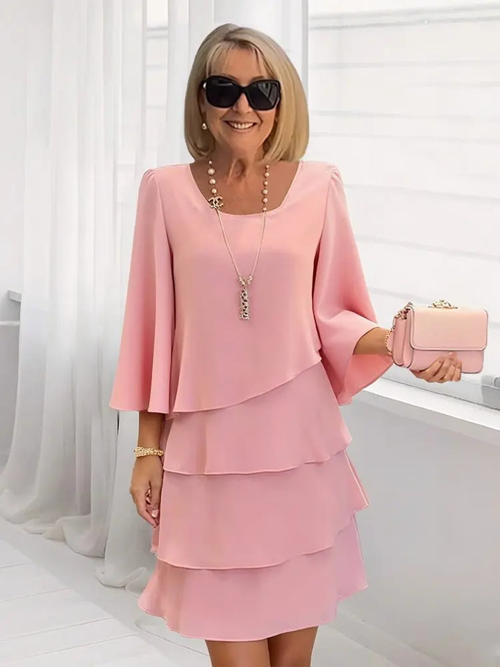 Monroe™ | Elegant Layered Comfort Dress