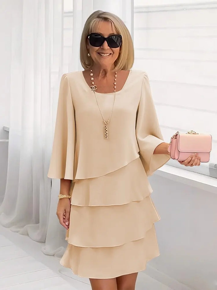 Monroe™ | Elegant Layered Comfort Dress