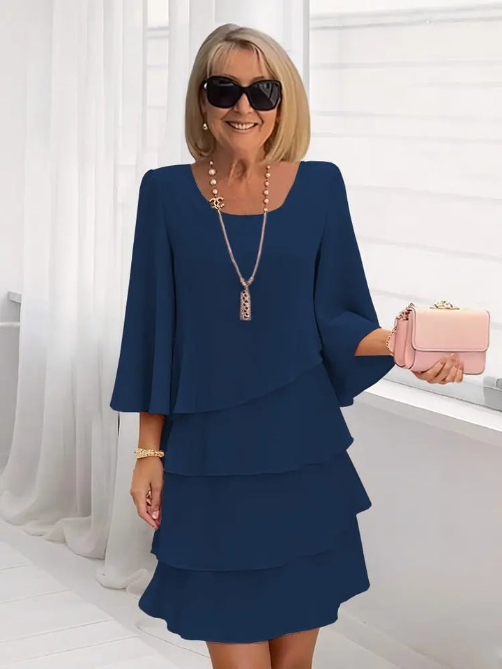 Monroe™ | Elegant Layered Comfort Dress