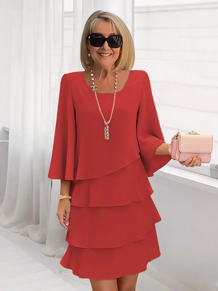 Monroe™ | Elegant Layered Comfort Dress