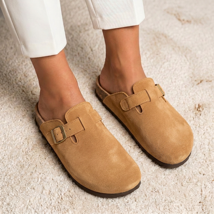 Milou | Comfort Mules, Timeless Elegance
