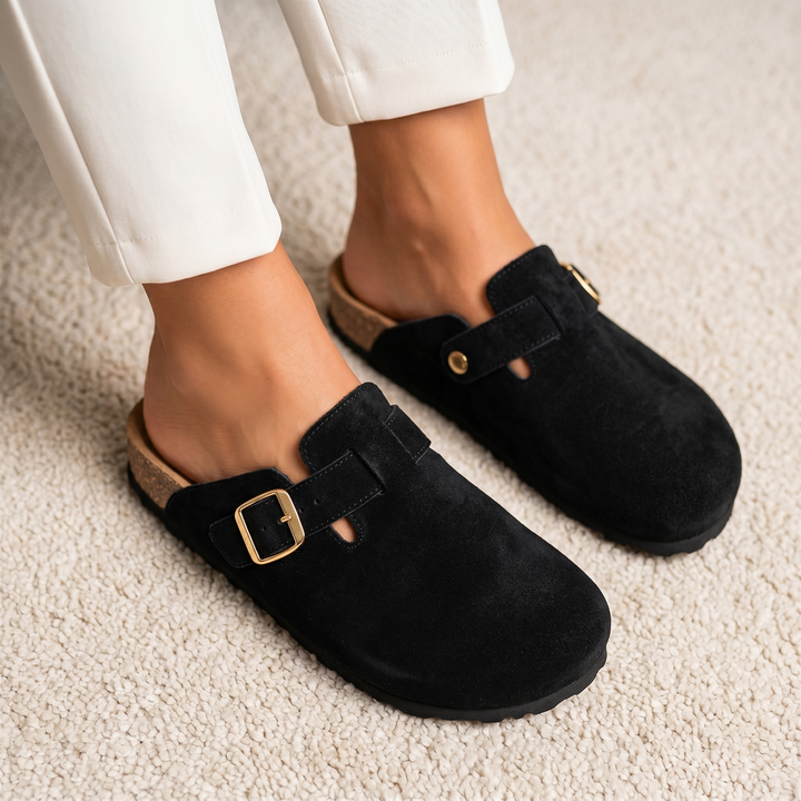 Milou | Comfort Mules, Timeless Elegance