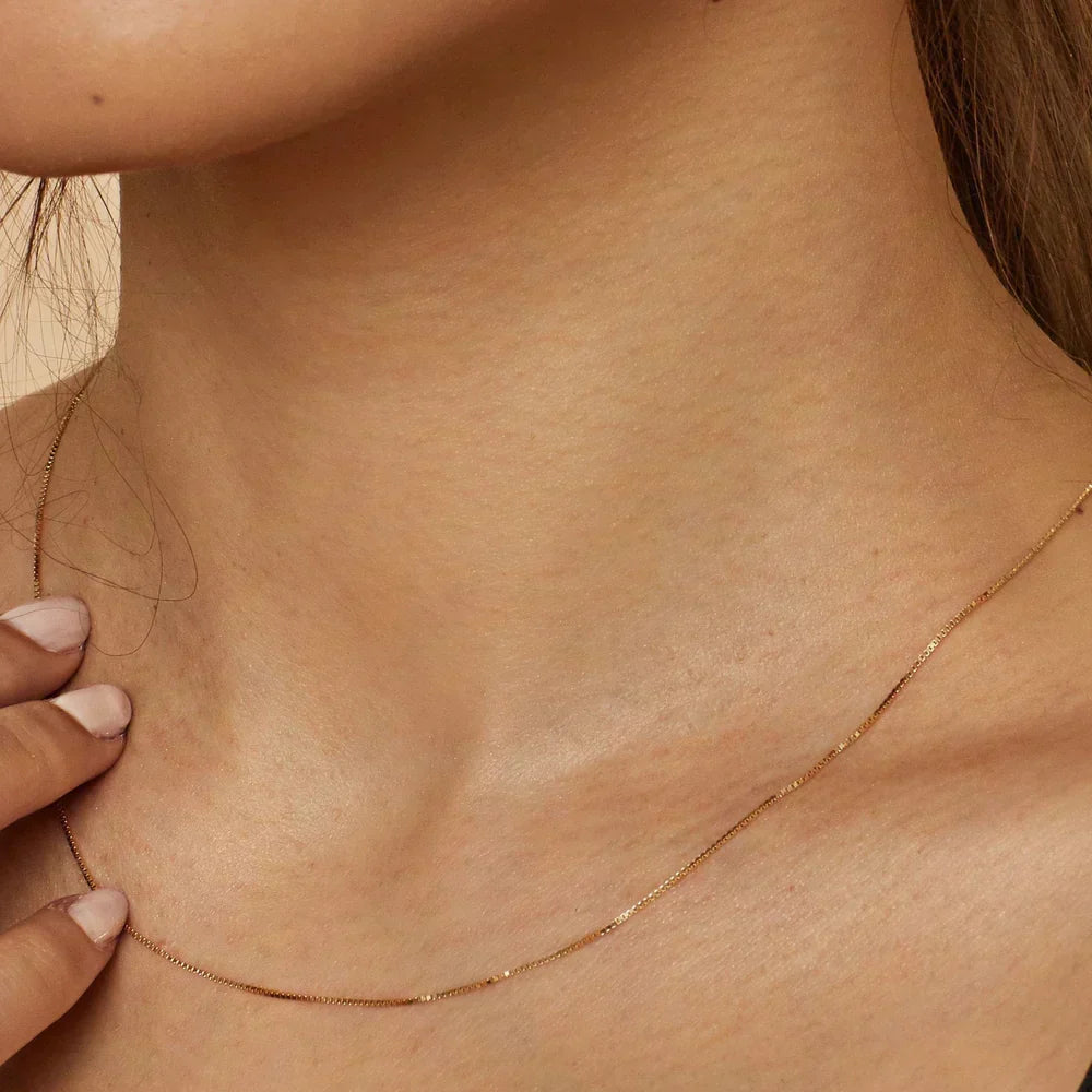 Hannah | Bodega Box Pendant Necklace