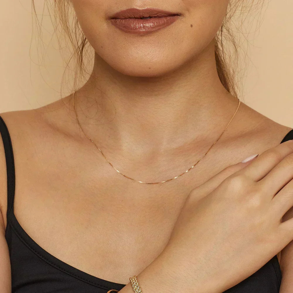 Hannah | Bodega Box Pendant Necklace