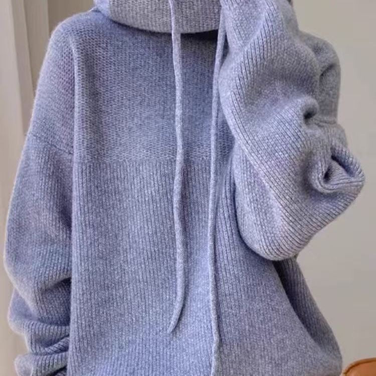 Lily | Knit Hoodie Sweater