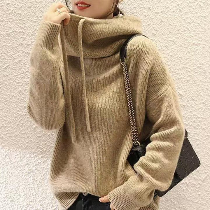 Lily | Knit Hoodie Sweater
