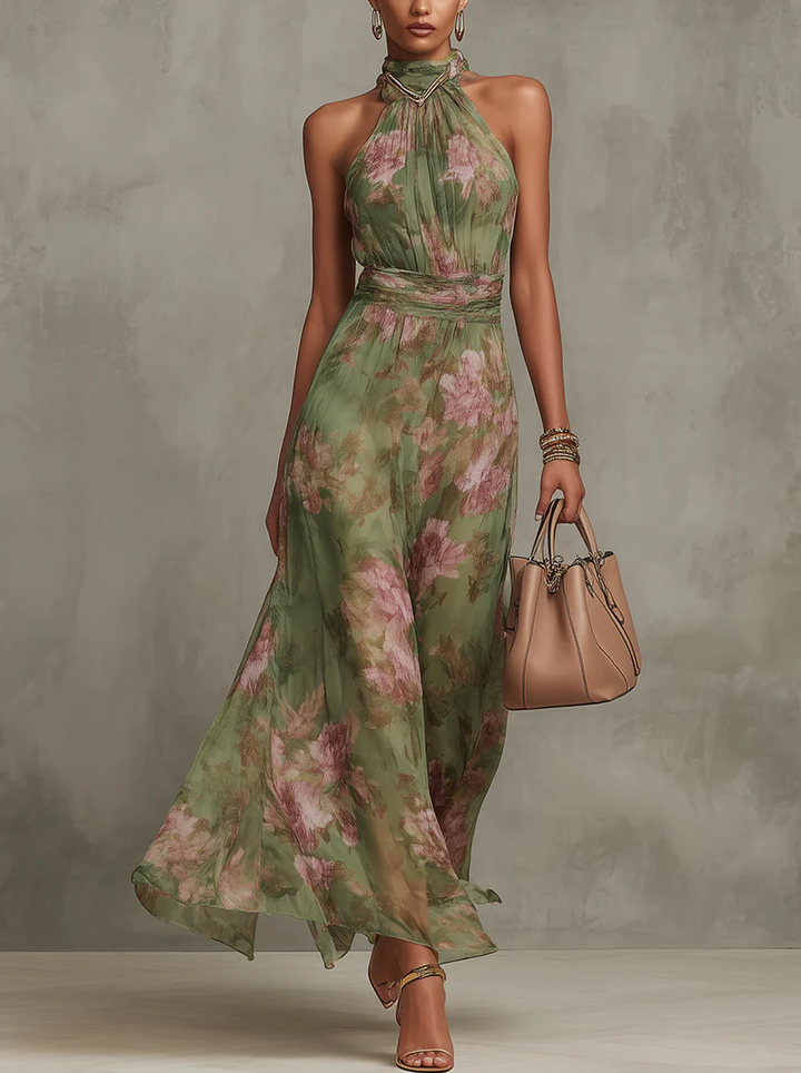 Serena - Long Chiffon Dress