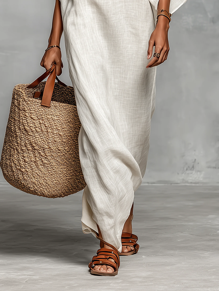 Aveline™ | Effortless Off-Shoulder Maxi Dress
