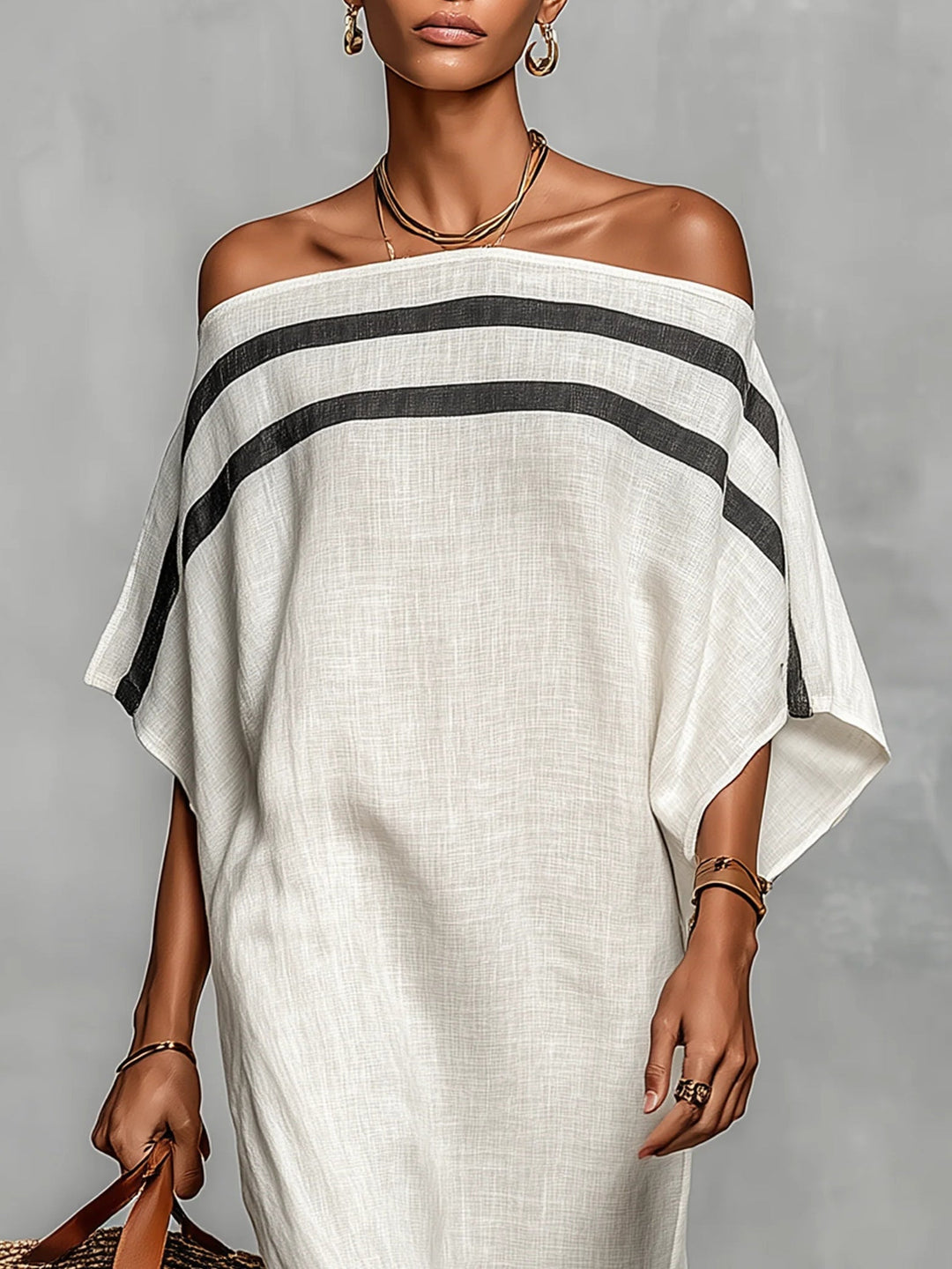 Aveline™ | Effortless Off-Shoulder Maxi Dress