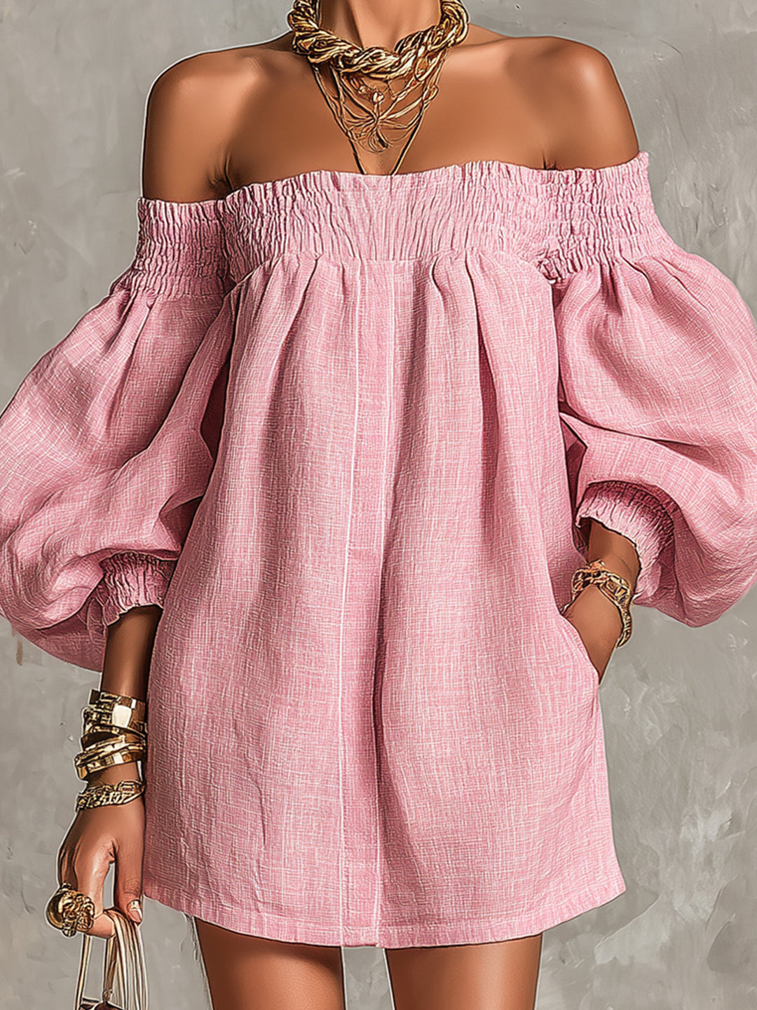 Greer™ | Effortless Off-Shoulder Charm