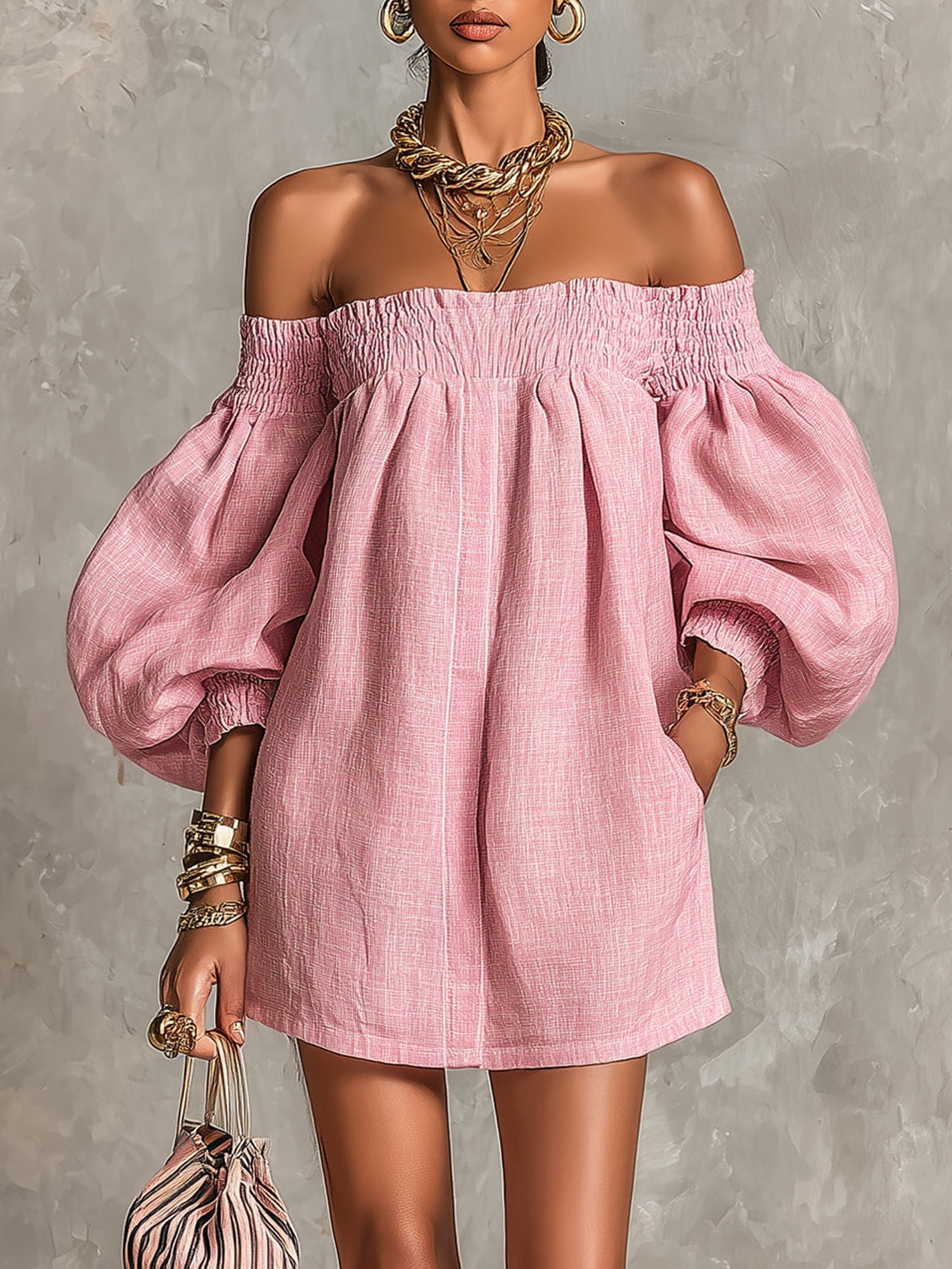 Greer™ | Effortless Off-Shoulder Charm