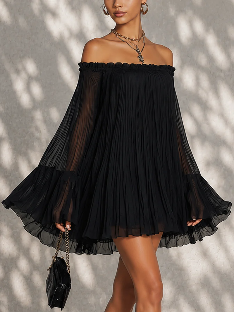 Colette™ | Romantic Pleated Elegance