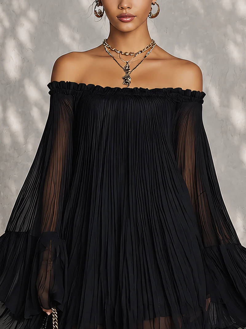 Colette™ | Romantic Pleated Elegance