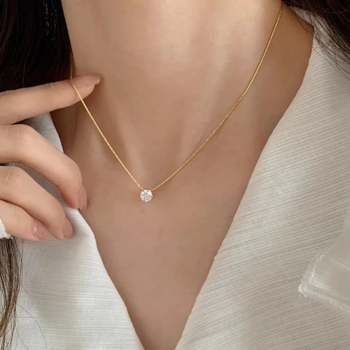 Grace | Moissanite Gemstone Necklace