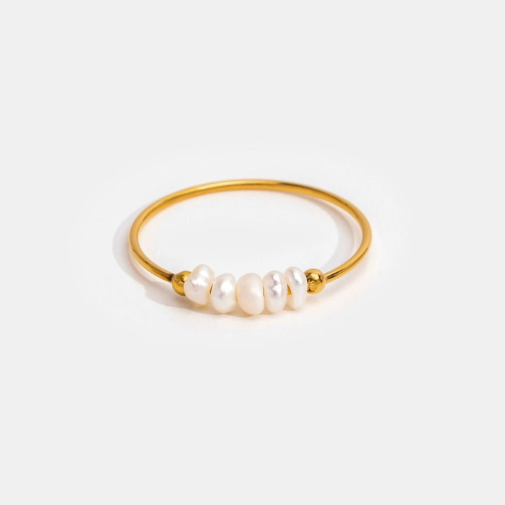 Kate | Timeless Ring Adorned with Freshwater Pearl