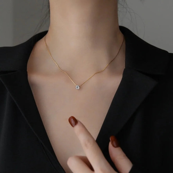 Grace | Moissanite Gemstone Necklace