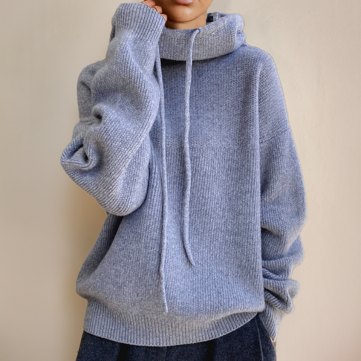 Lily | Knit Hoodie Sweater