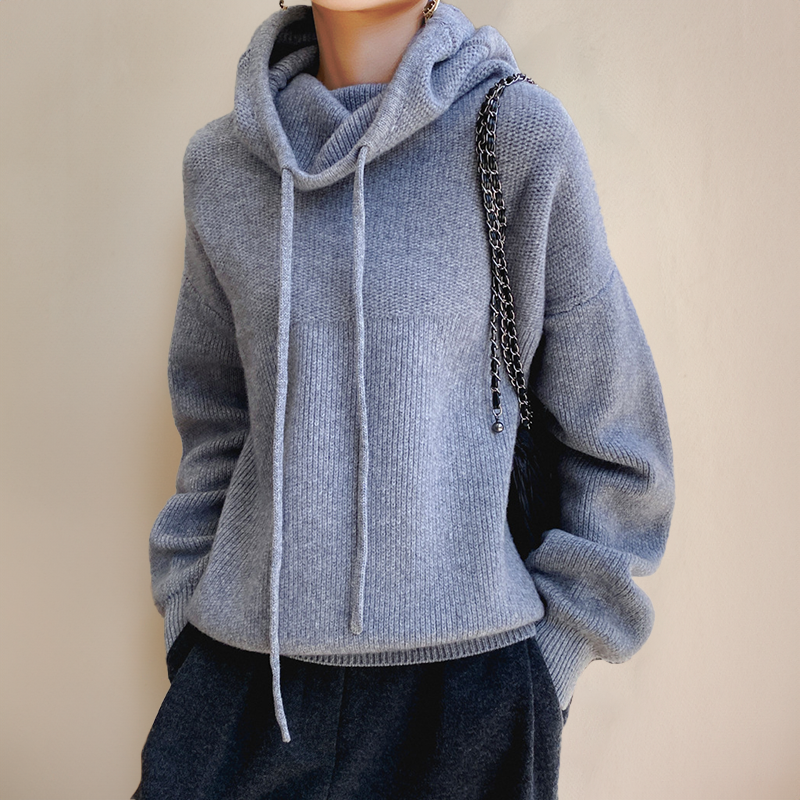 Lily | Knit Hoodie Sweater