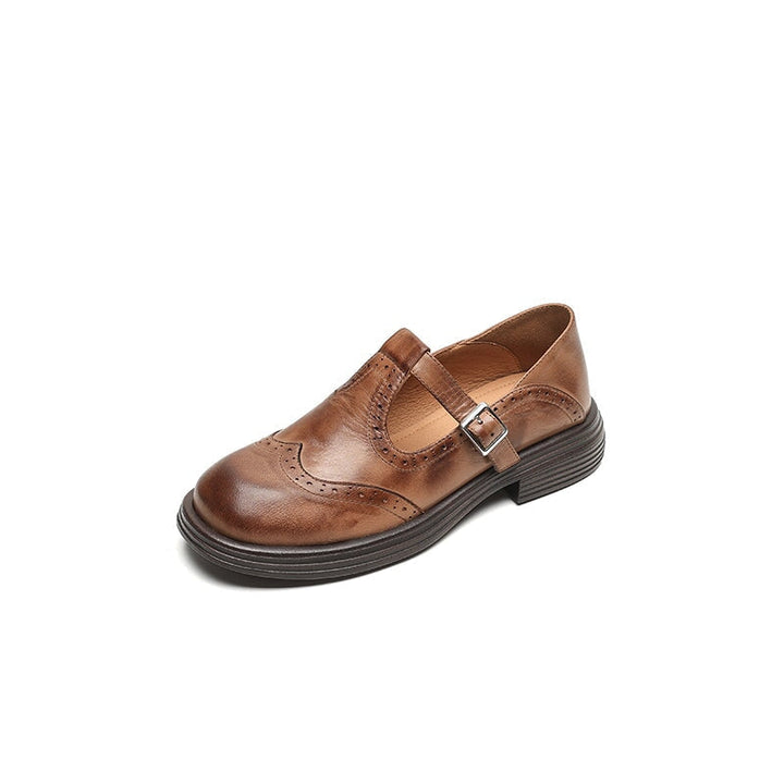 Mattea | Elegant Mary Janes Made Of Leather