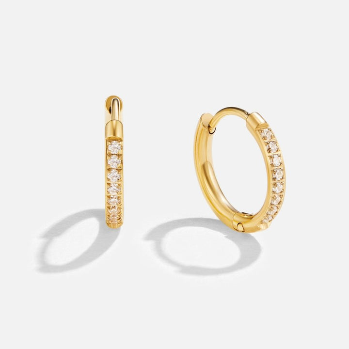Jessica | ETERNITY HOOP EARRINGS
