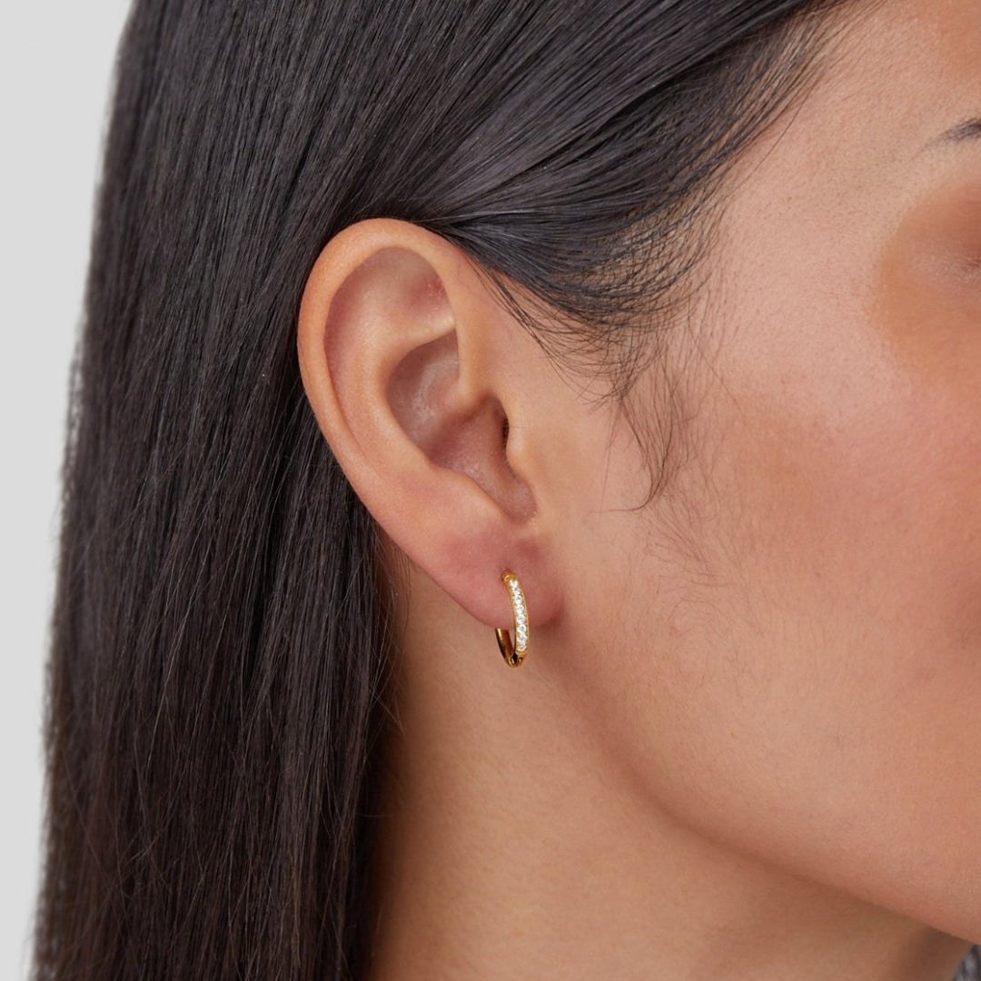 Jessica | ETERNITY HOOP EARRINGS