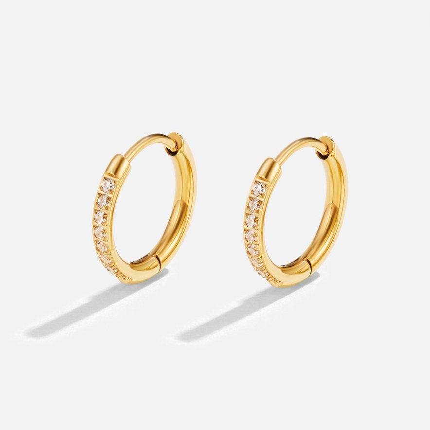Jessica | ETERNITY HOOP EARRINGS