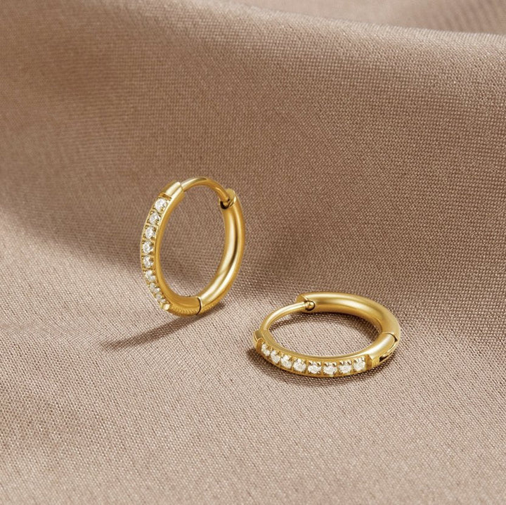 Jessica | ETERNITY HOOP EARRINGS
