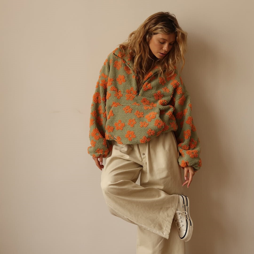 Olivia | Cozy Fleece Sweater