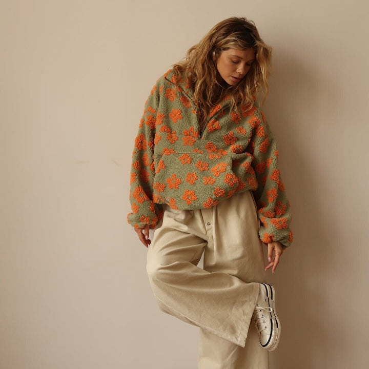 Olivia | Cozy Fleece Sweater