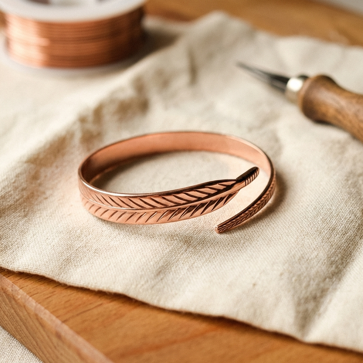 Maya's Root Copper Bracelet